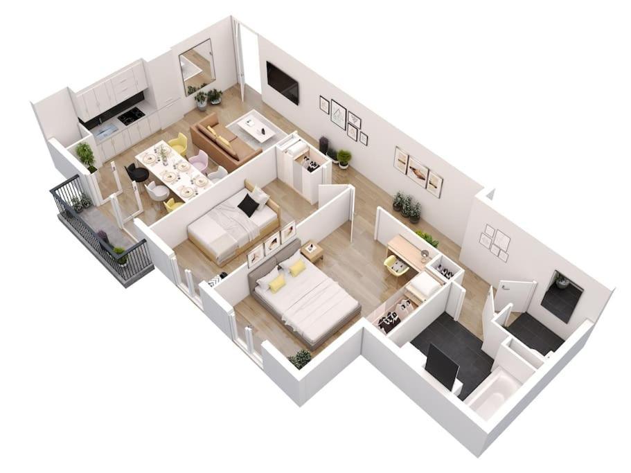 Paris & Disneyland - 2Min From Train Station - Free Private Parking Villiers-sur-Marne Exterior photo